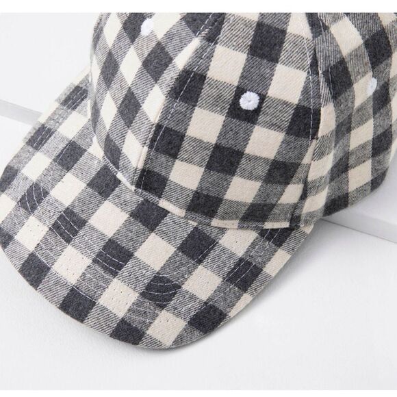 Cocus Pocus Buffalo Check Plaid Adjustable Fall Fashion Baseball Cap - Picture 1 of 9